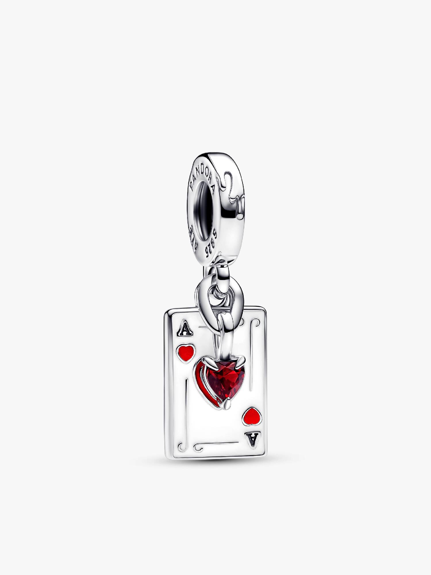 Charm Colgante Doble Reina de Corazones Villanos de Disney