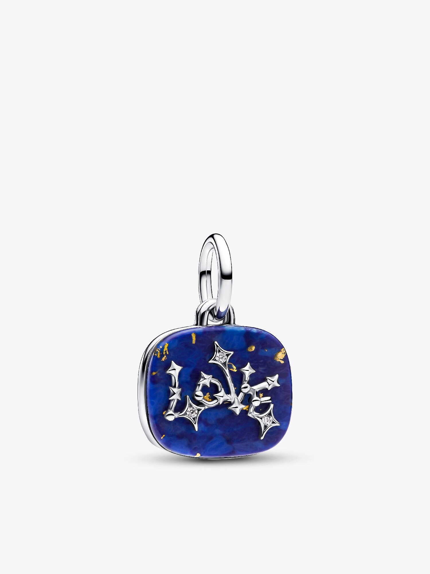 Charm Colgante Doble Constelación de Amor Azul Celestial