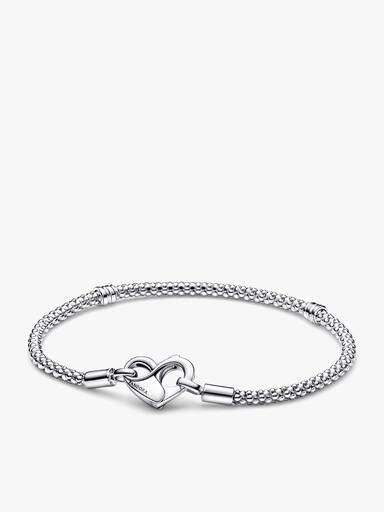 Set de pulsera y charm Happy Anniversary en dos tonos