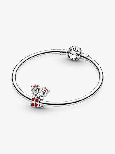 Charm Mickey Mouse y Minnie Mouse de Disney con regalo