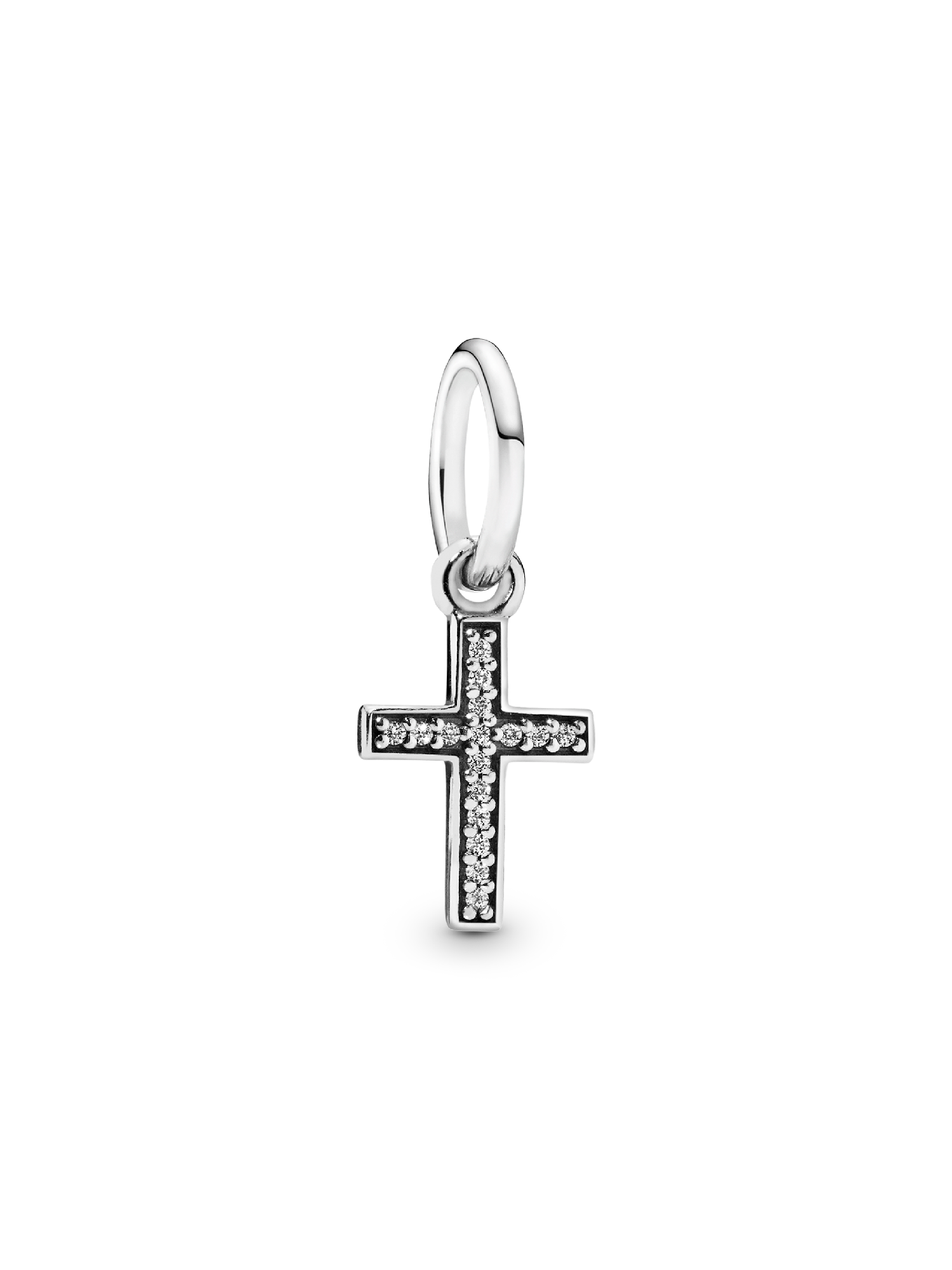 Charm Colgante Cruz Resplandeciente