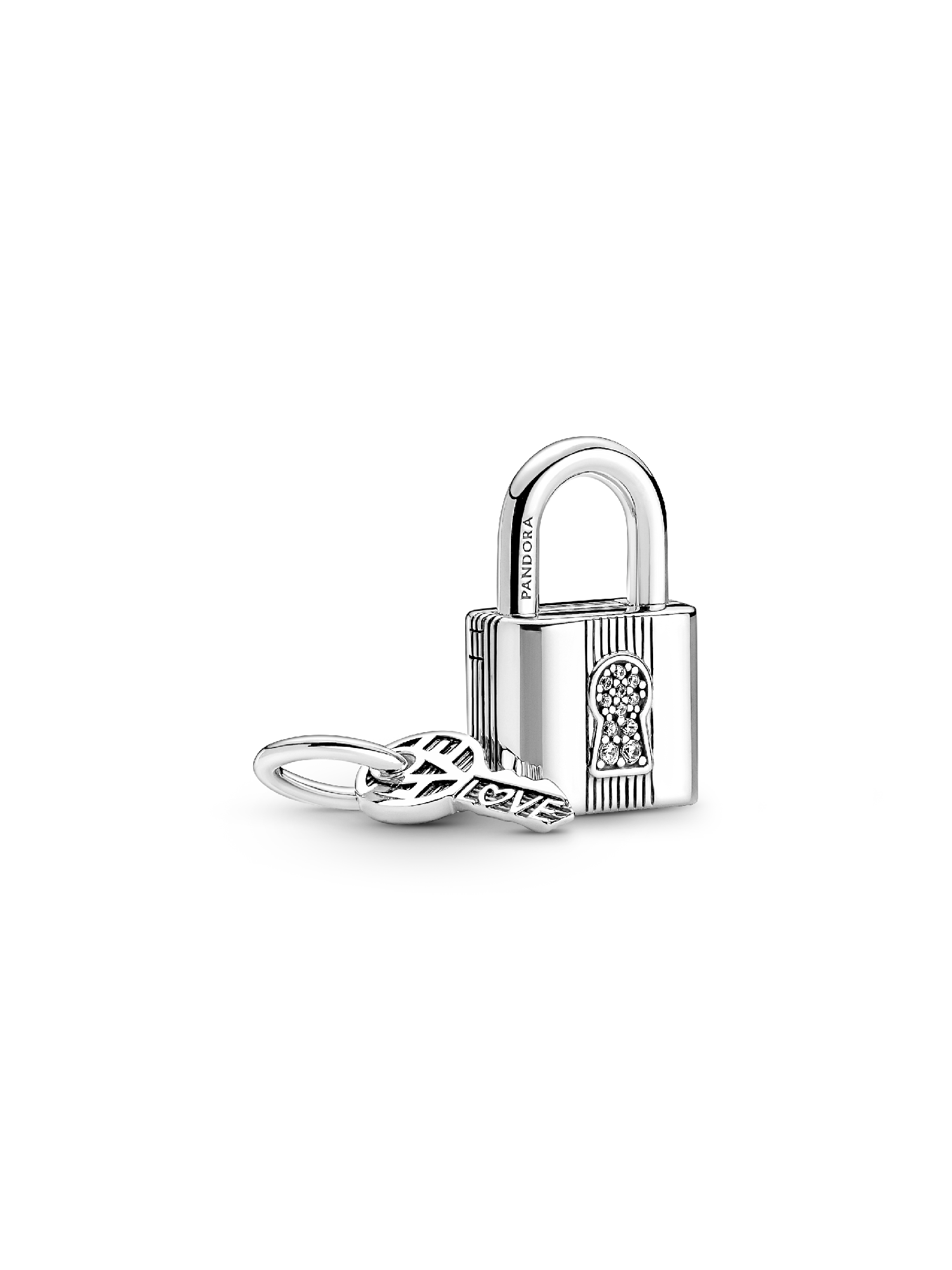 Charm colgante Candado y llave