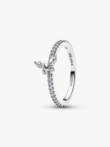 Anillo Mariposa resplandeciente