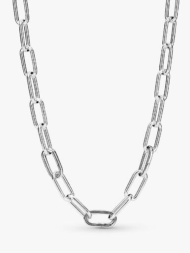 Collar de cadena de eslabones medianos de Pandora ME