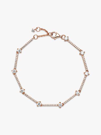 Brazalete Barras de pavé deslumbrante