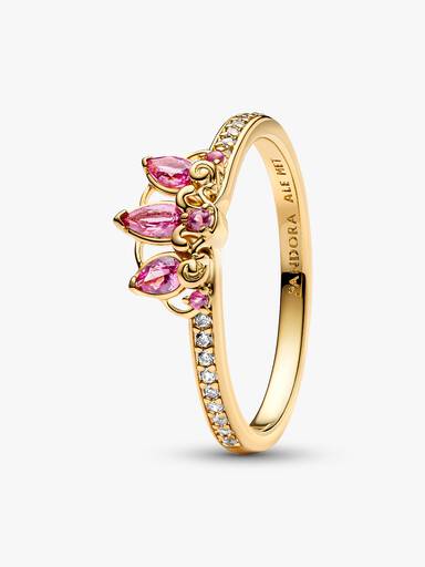 Anillo Tiara Princesa Rapunzel de Disney