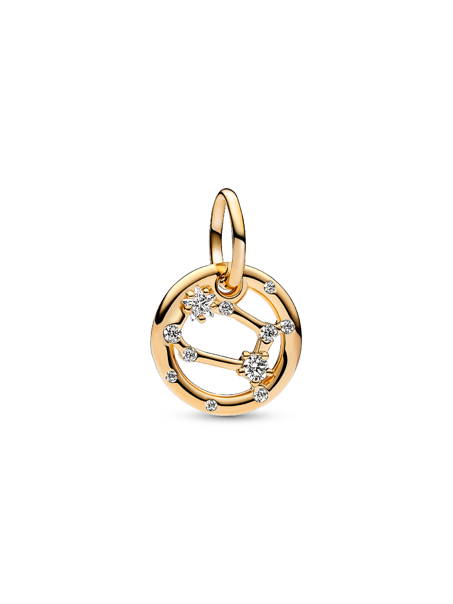 Charm colgante del signo zodiacal Géminis