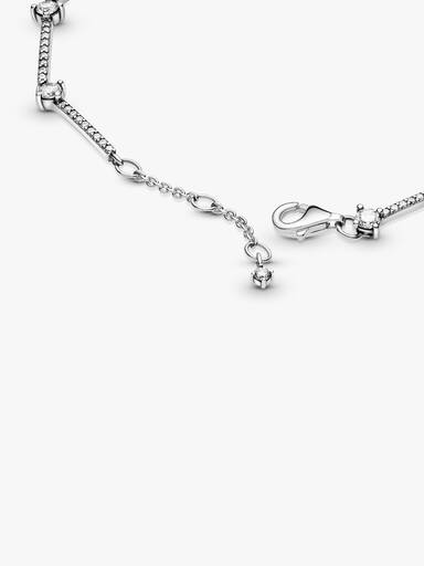 Pulsera Barras de Pavé Brillante