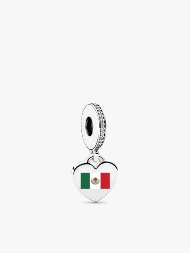 Charm Colgante Bandera de México.