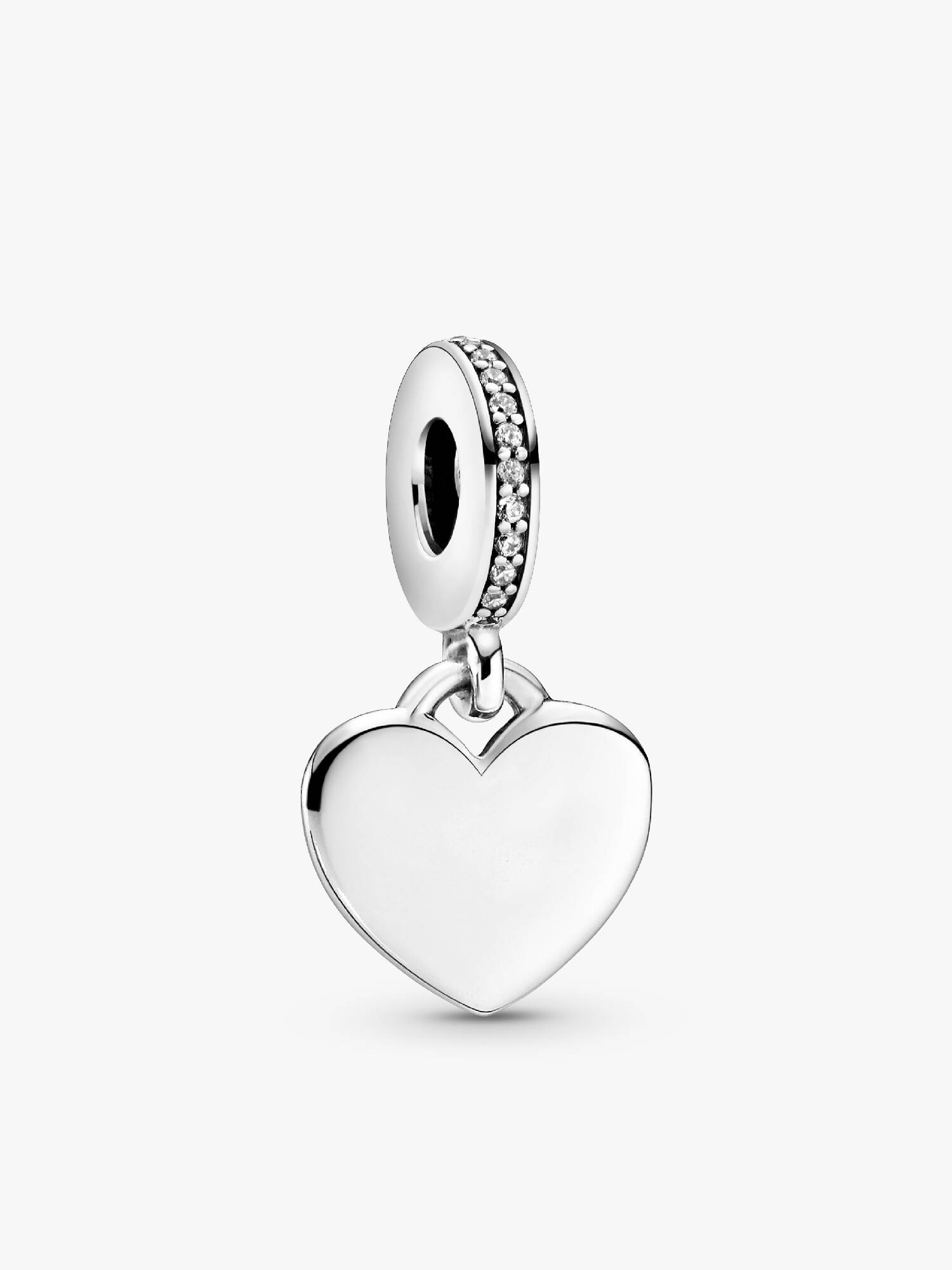 Charm colgante Corazón grabable