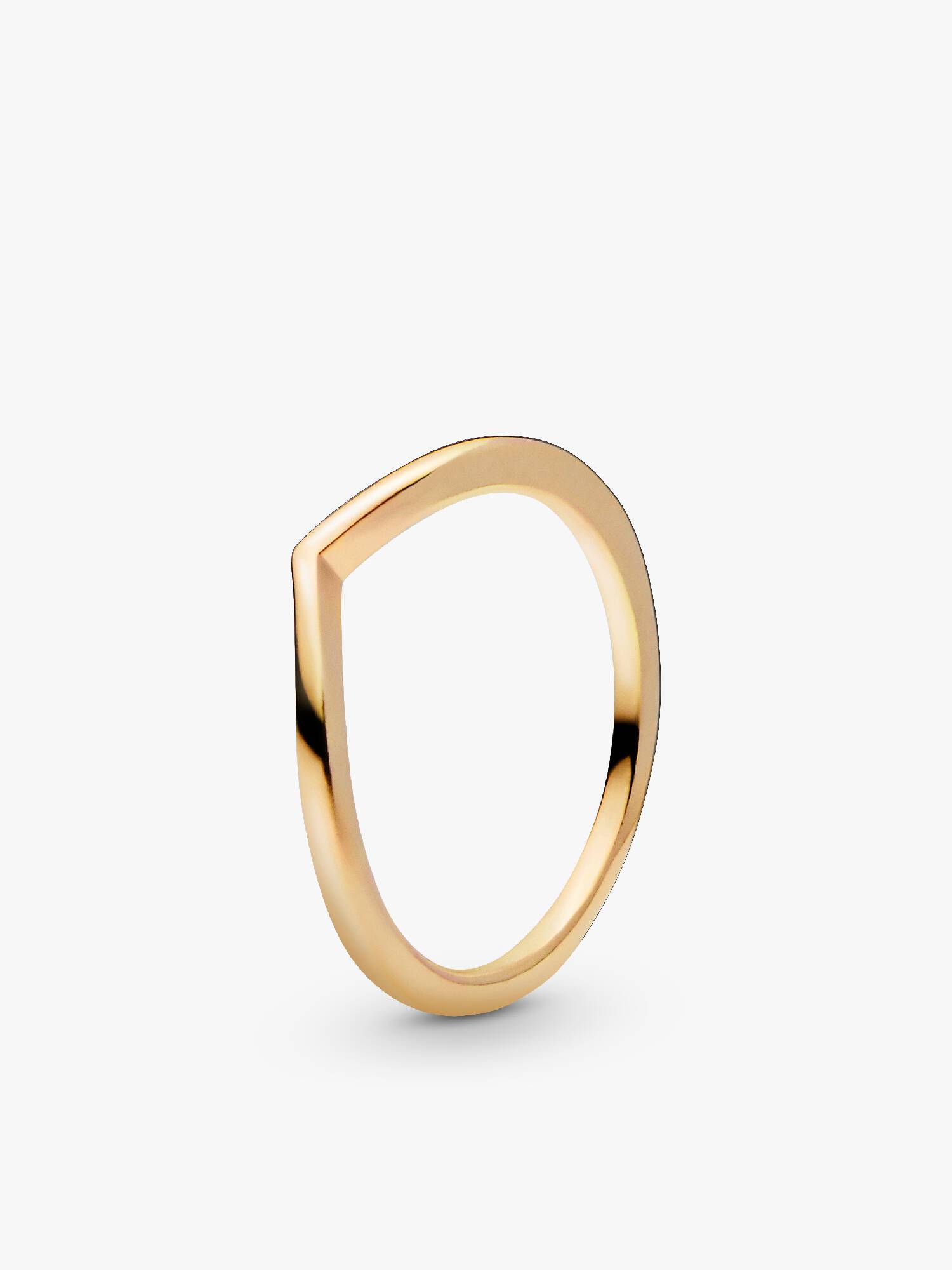 Anillo Hueso de los deseos pulido