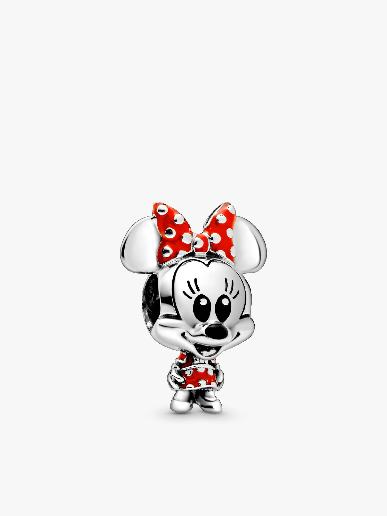 Charm Vestido de lunares y moño de Minnie Mouse de Disney