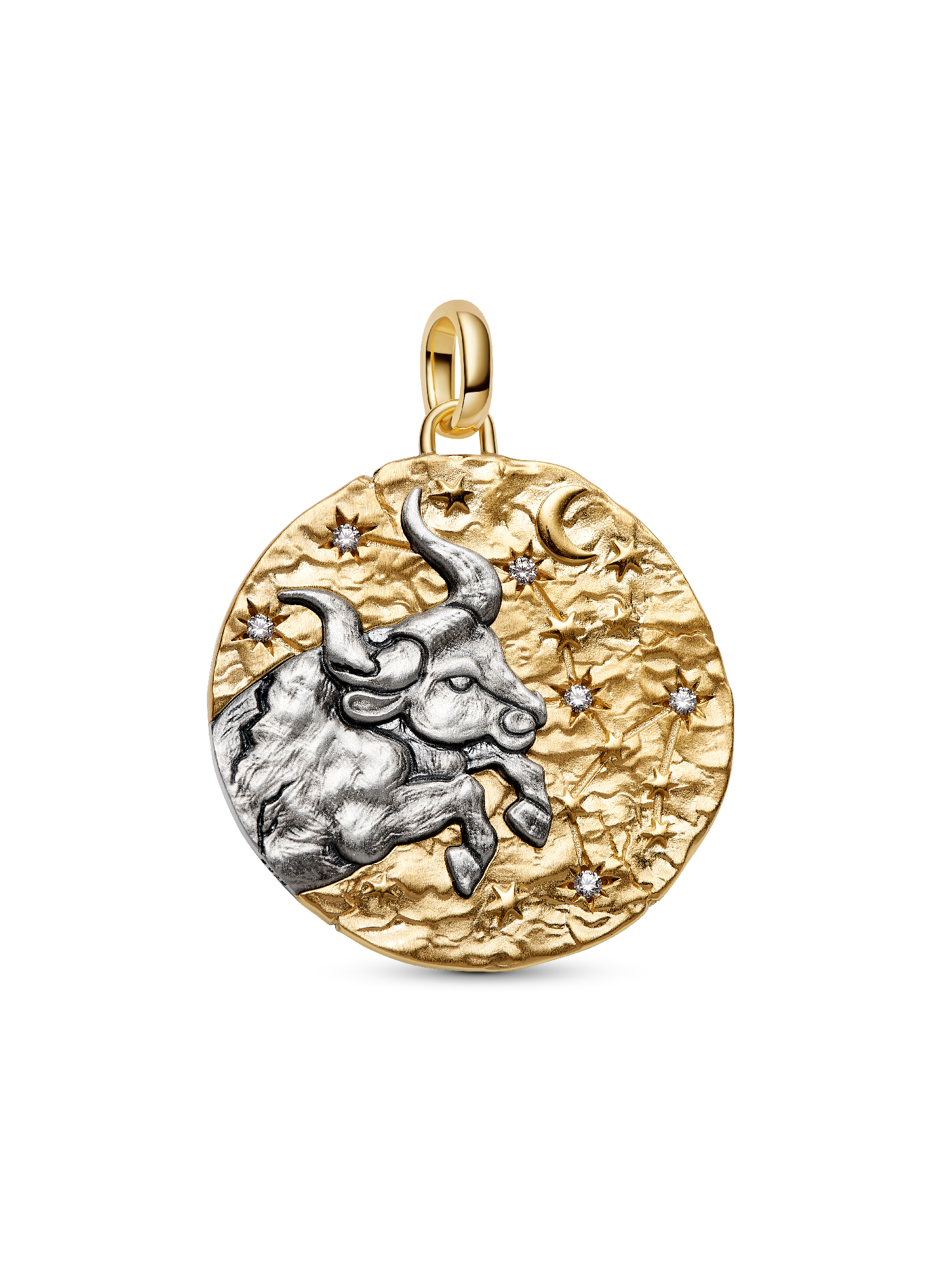 Charm Medallón grande Signo Zodical Tauro