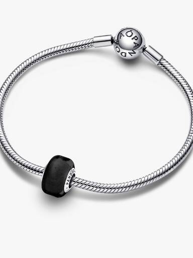 Charm Mini cristal Murano Negro
