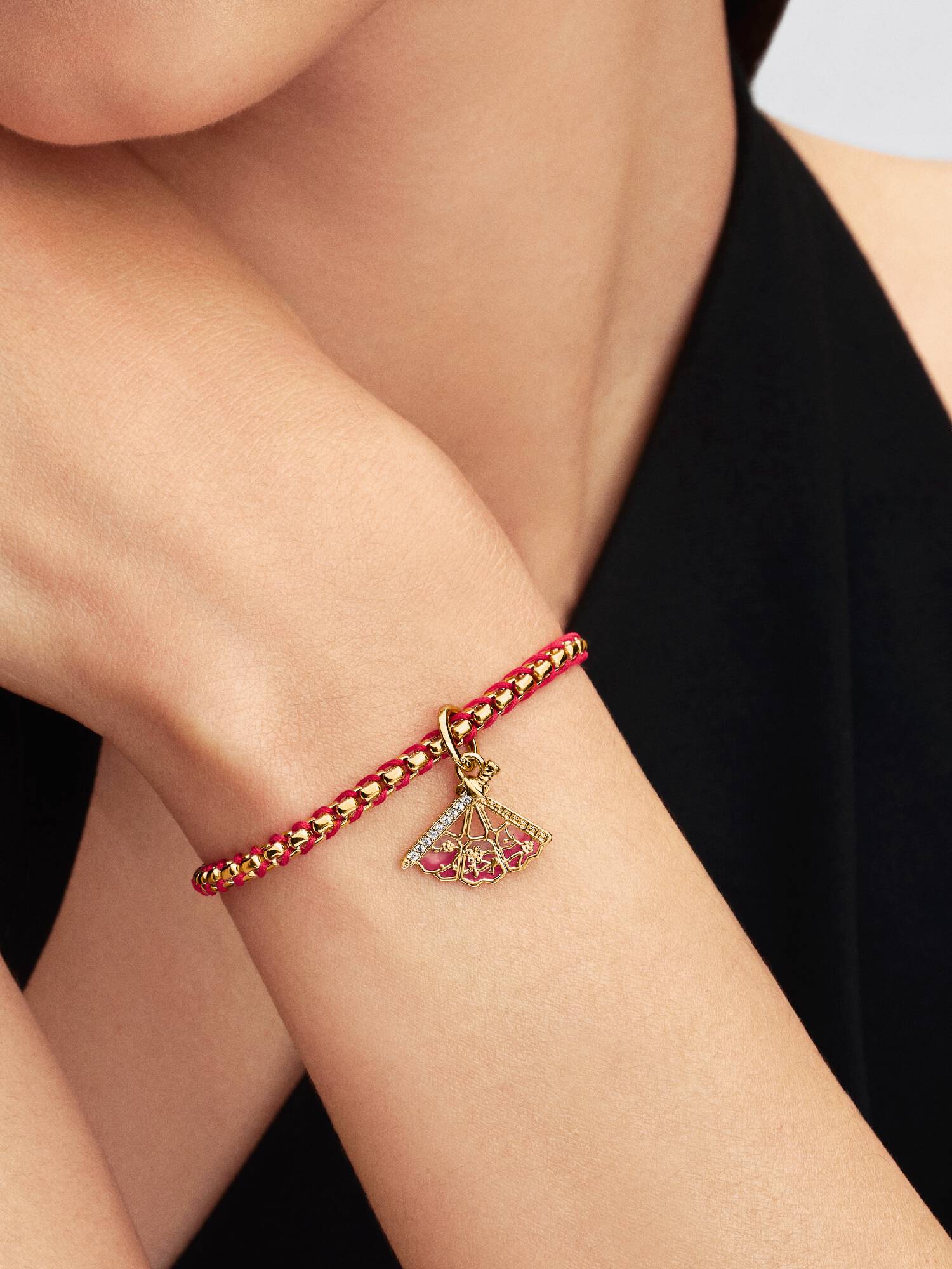 Charm colgante Abanico de Mulan de Disney 