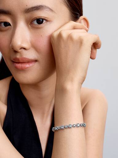 Brazalete Corazones con Halo