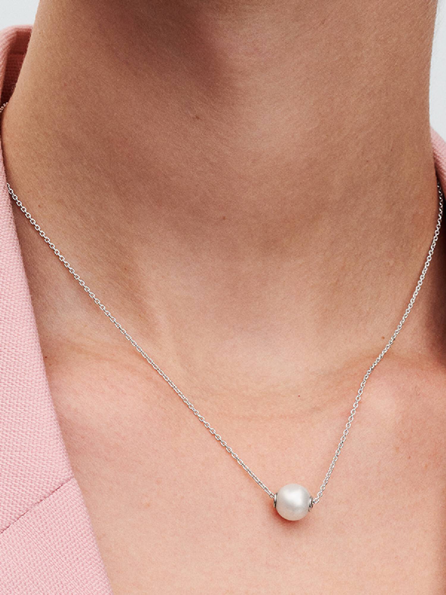 Collar Collier Perla Cultivada de Agua Dulce Tratada