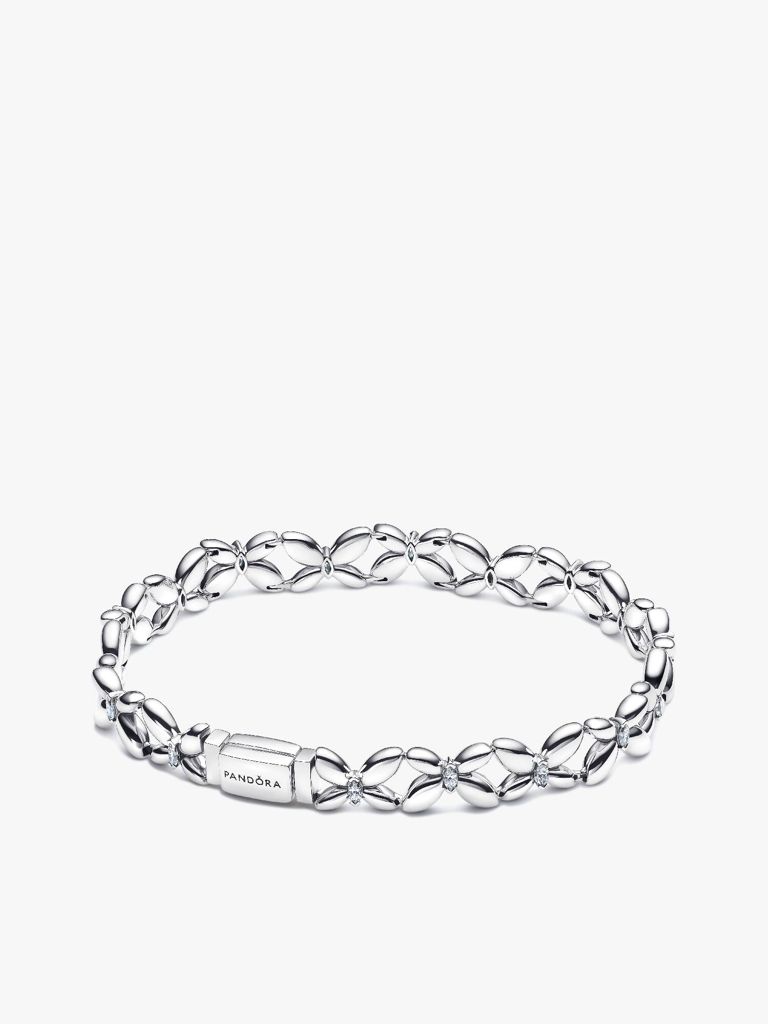 Brazalete de eslabones Mariposa