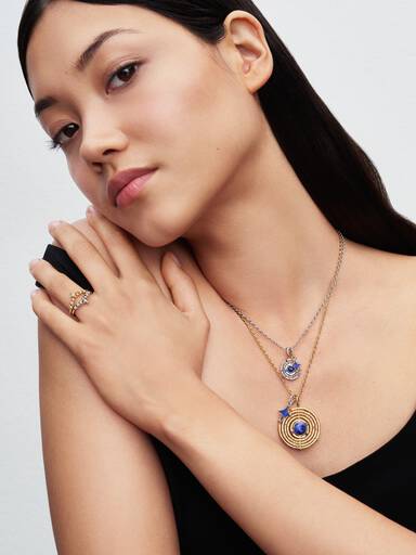 Charm Colgante Esfera Armilar Giratoria Grande