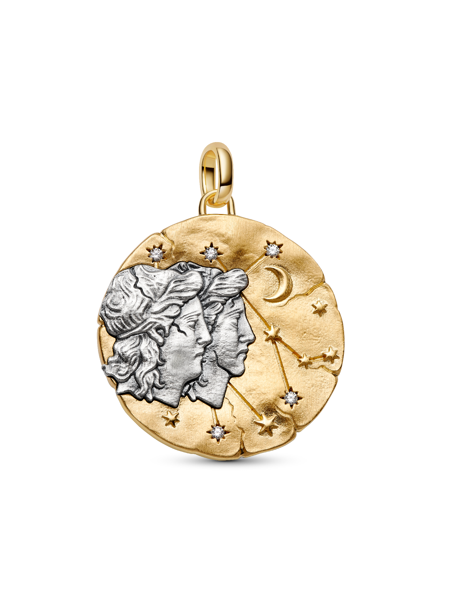 Charm Medallón grande Signo Zodical Géminis