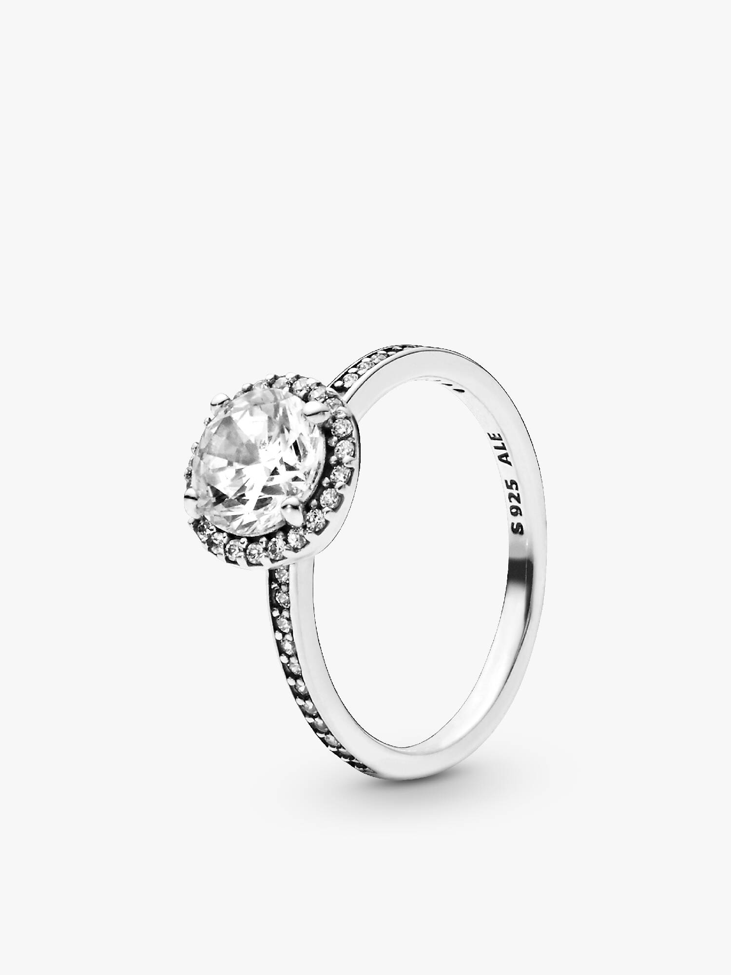 Anillo redondo brillante