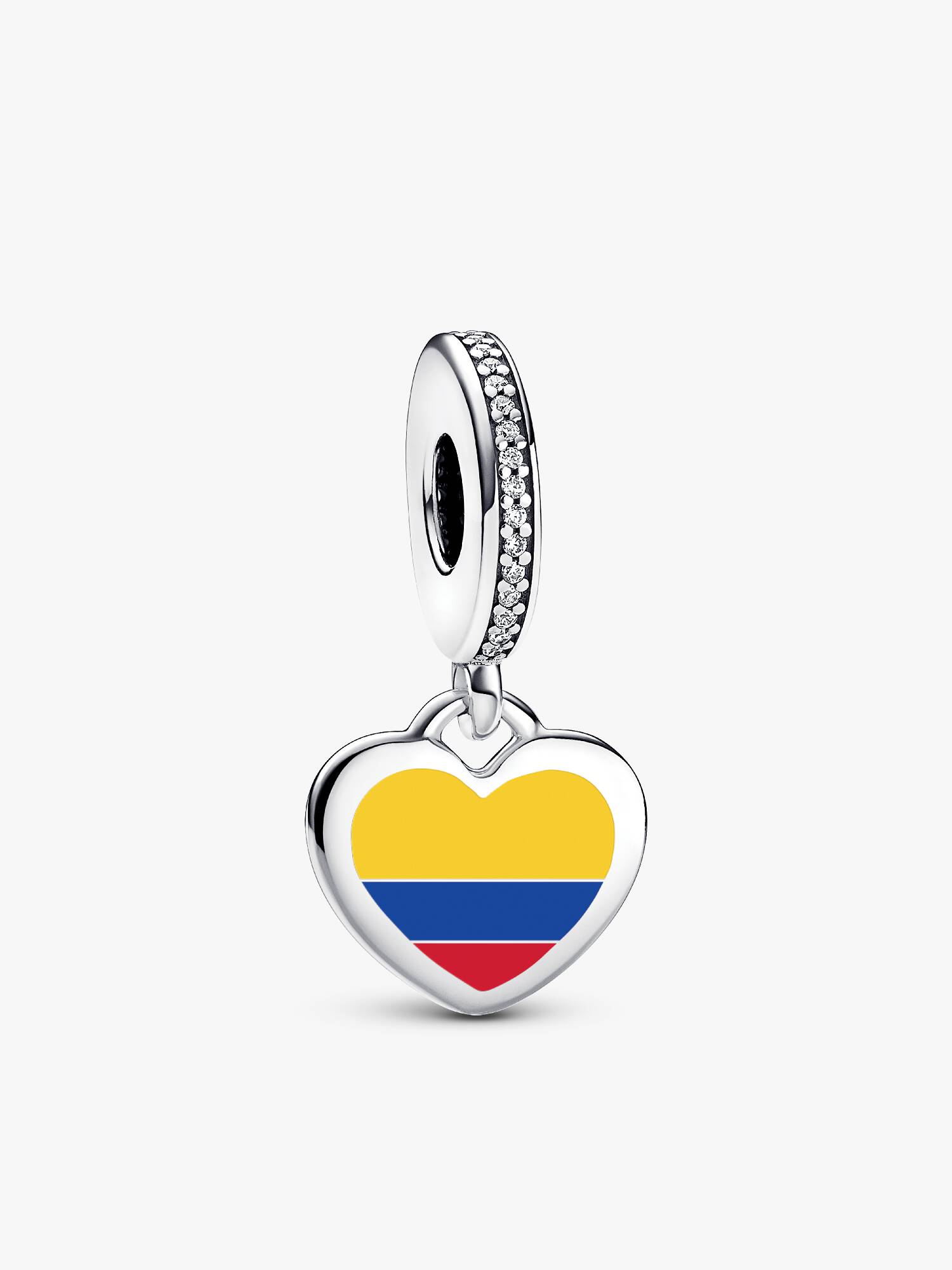 Charm Colgante Corazón Colombia