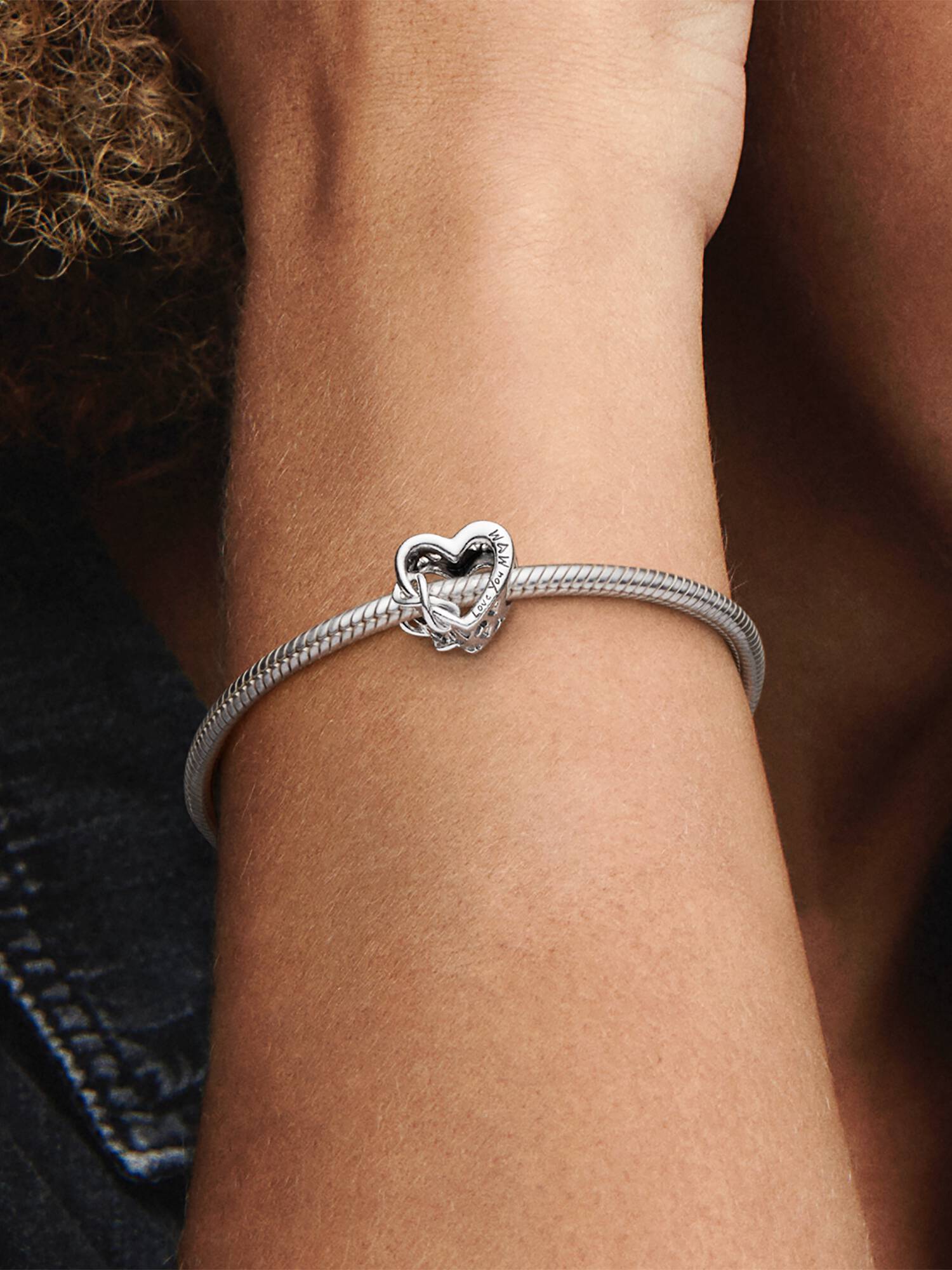 Charm Corazón con Infinito Yo te amo mamá