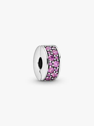 Charm de Clip Pavé Púrpura