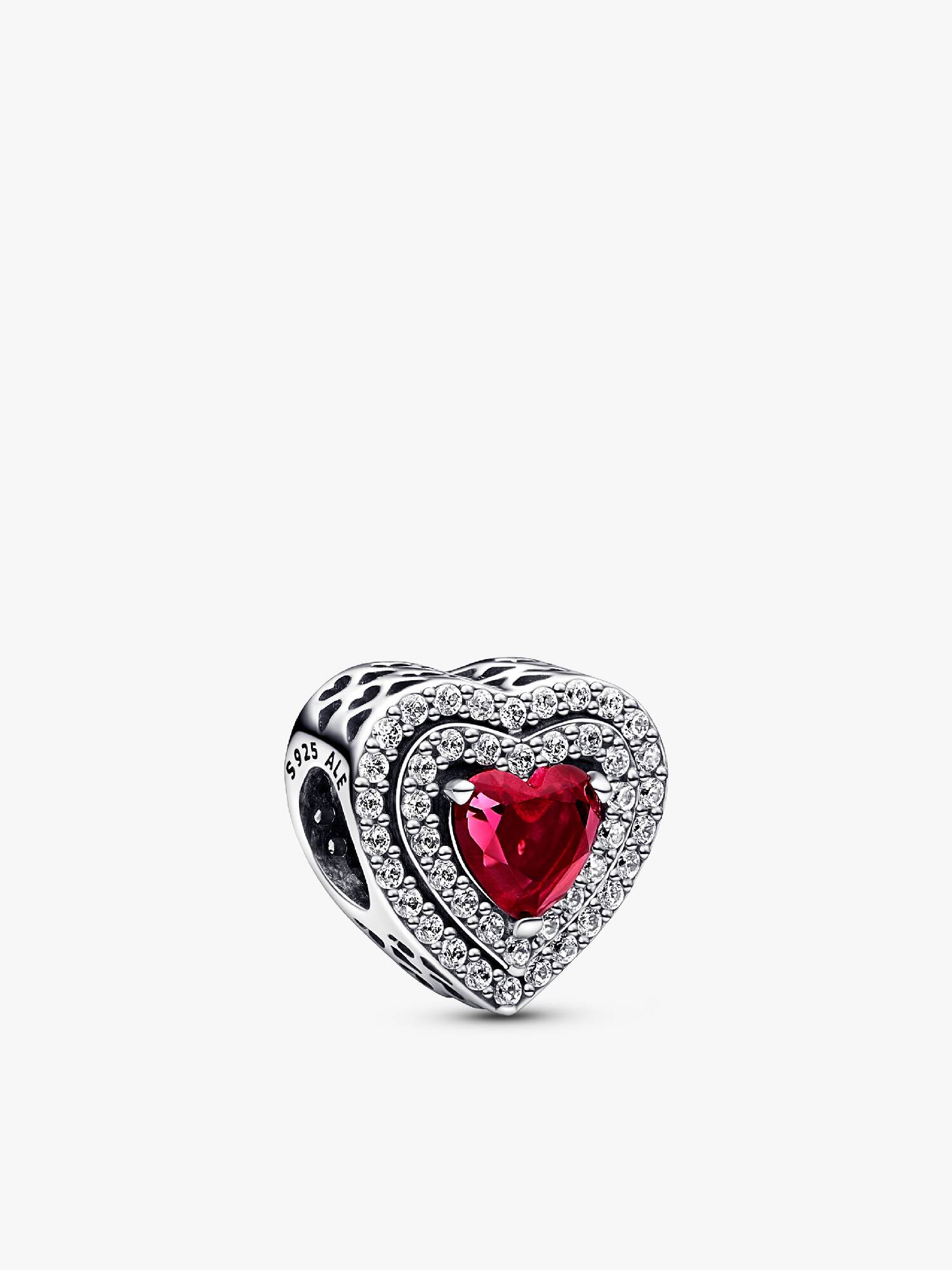Charm Corazones relucientes en niveles