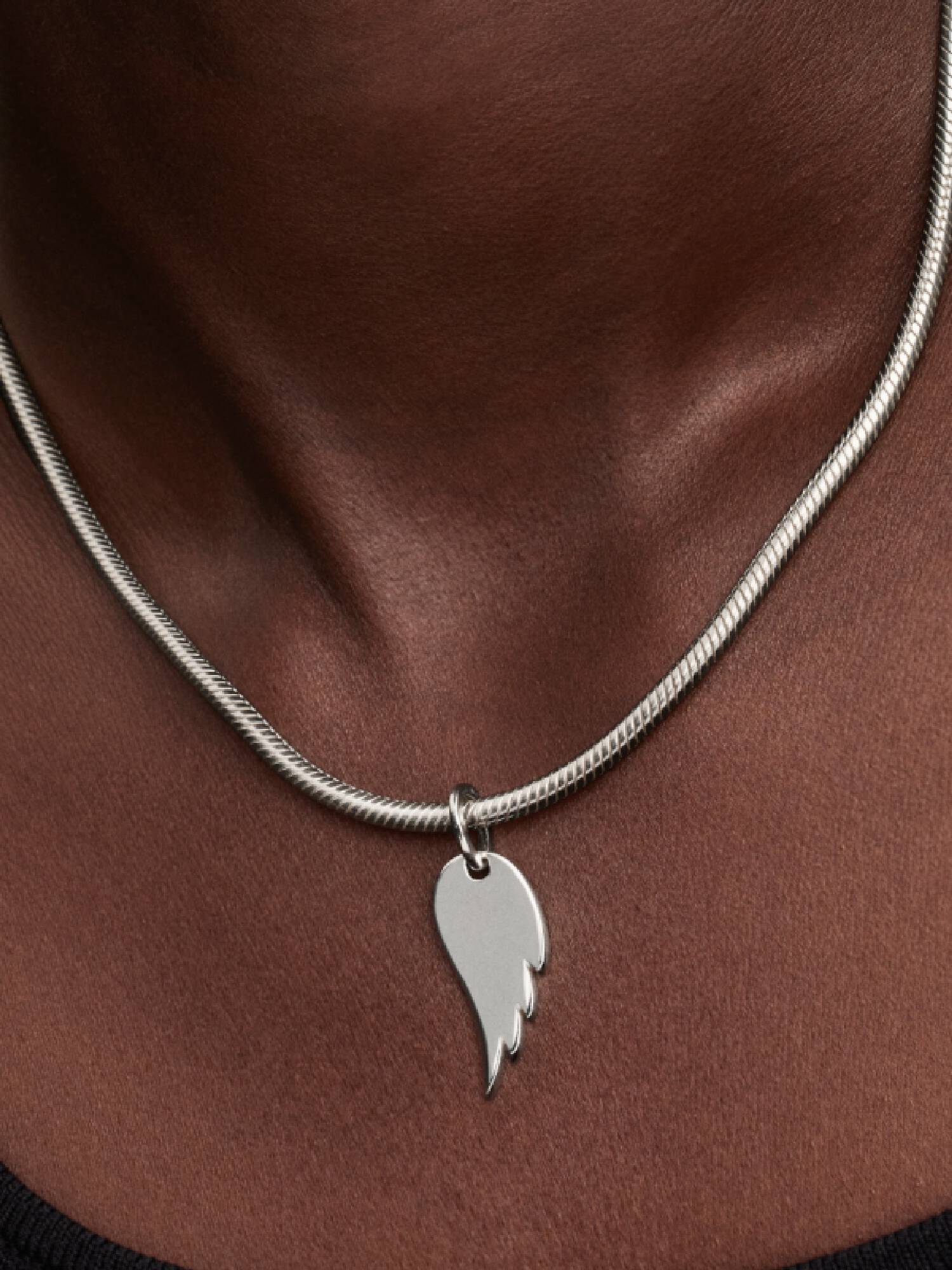 Colgante Ala de Ángel grabable