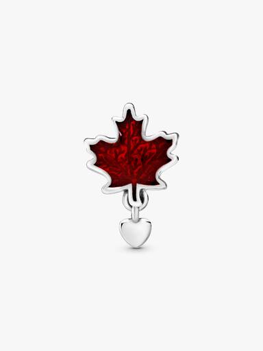 Charm Hoja de Arce Rojo de Canadá