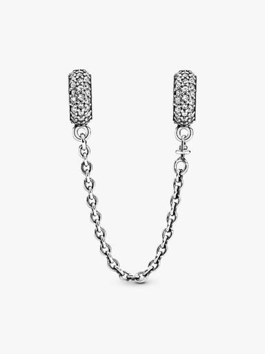 Cadena de seguridad Pavé reluciente