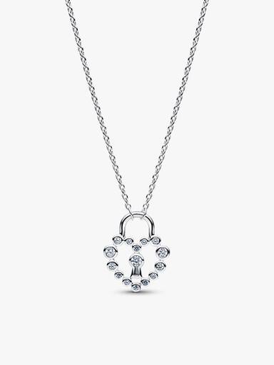 Conjunto de regalo Candado de corazón reluciente