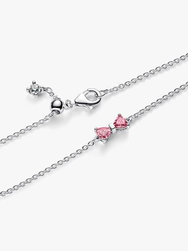 Brazalete de cadena con moño
