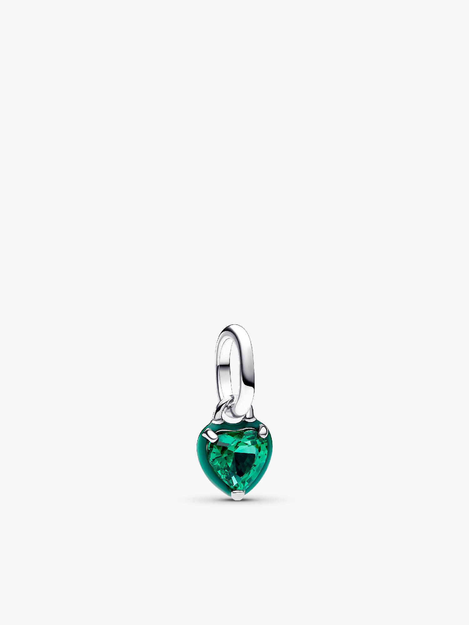 Charm Mini Colgante Corazón Chakra verde