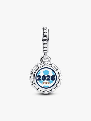 Charm Grabado Balón fútbol #10 Argentina 2026