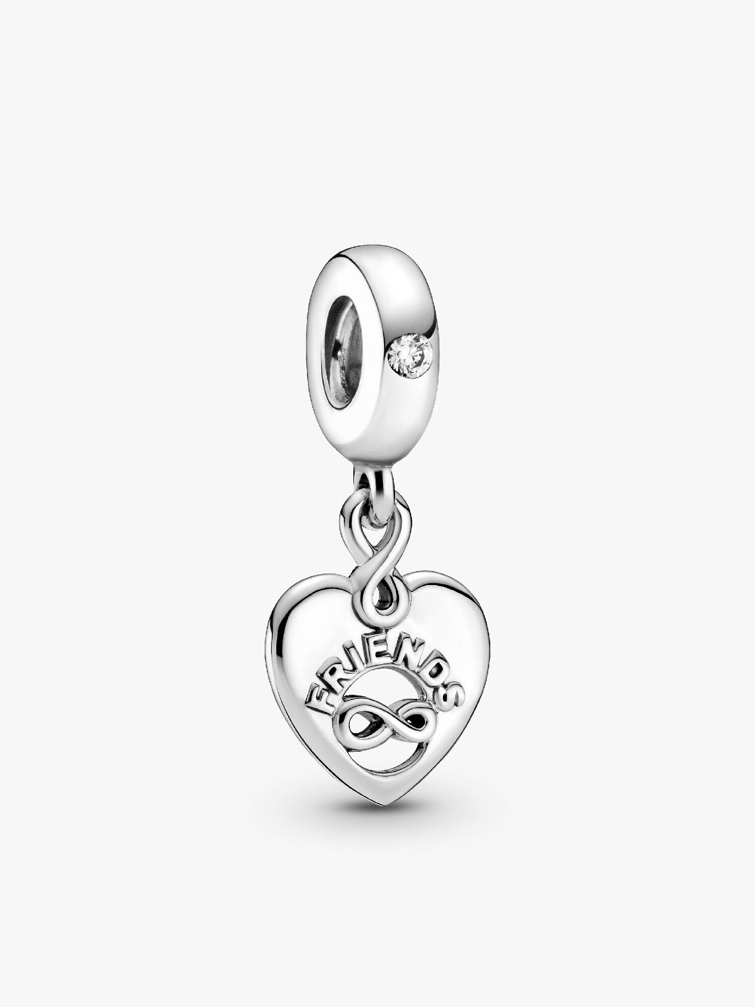Charm colgante Corazón amigas para siempre