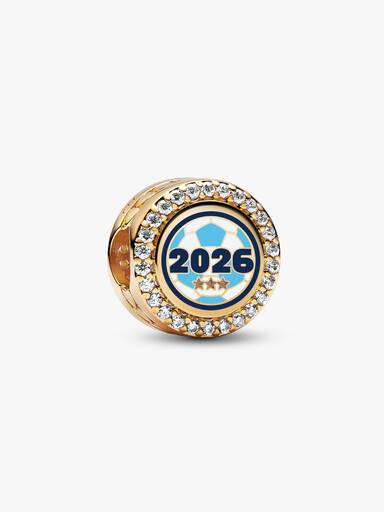 Charm Grabado Balón de Fútbol Argentina 2026