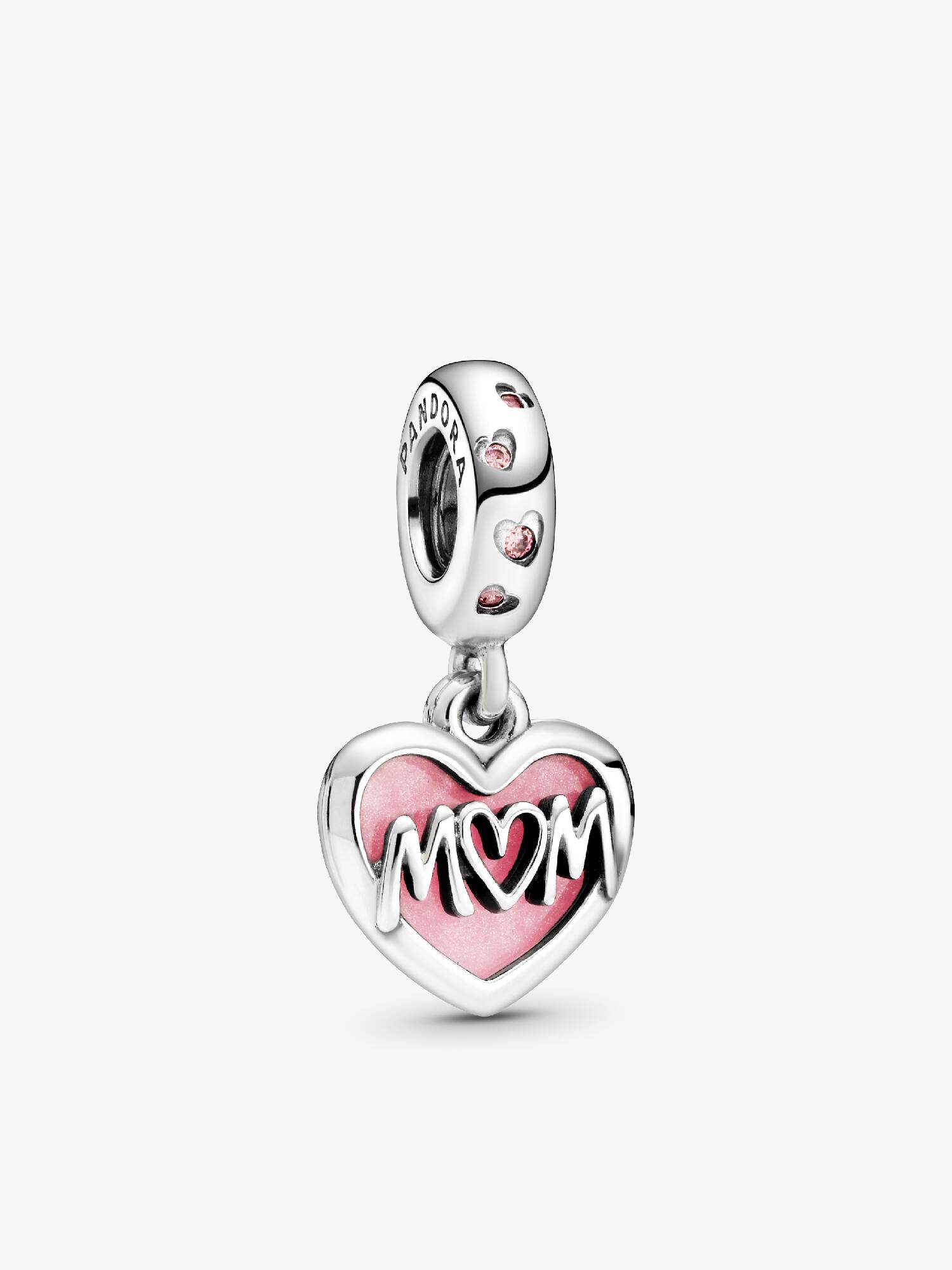Charm colgante Corazón con la inscripción Mamá