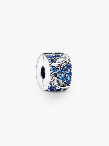 Sujetador Pluma curvada y pavé