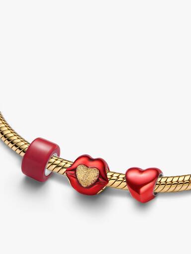 Set de Regalo de Mini Charms Amor en Rojo
