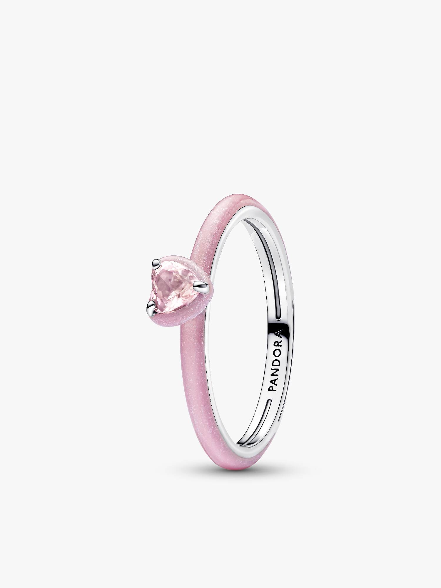 Anillo Corazón Chakra Rosado