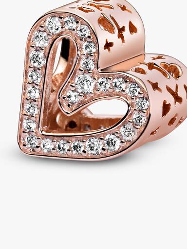 Charm resplandeciente Corazón de diseño libre