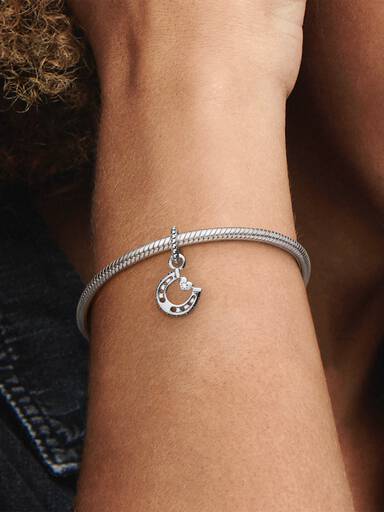 Charm colgante Herradura de la buena suerte