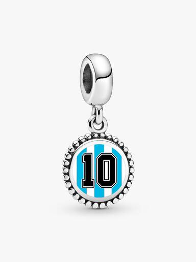 Charm Colgante Número 10 Argentina