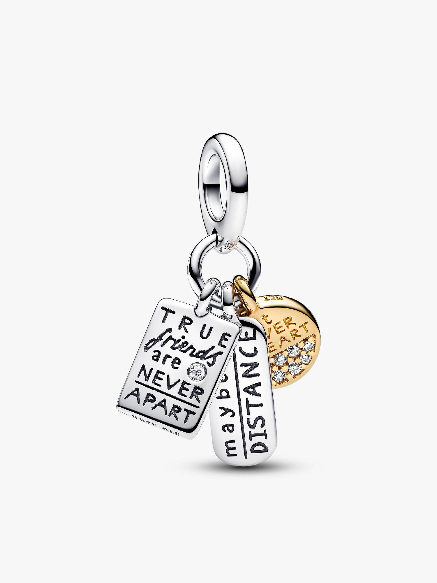 Charm Colgante Triple Amistad