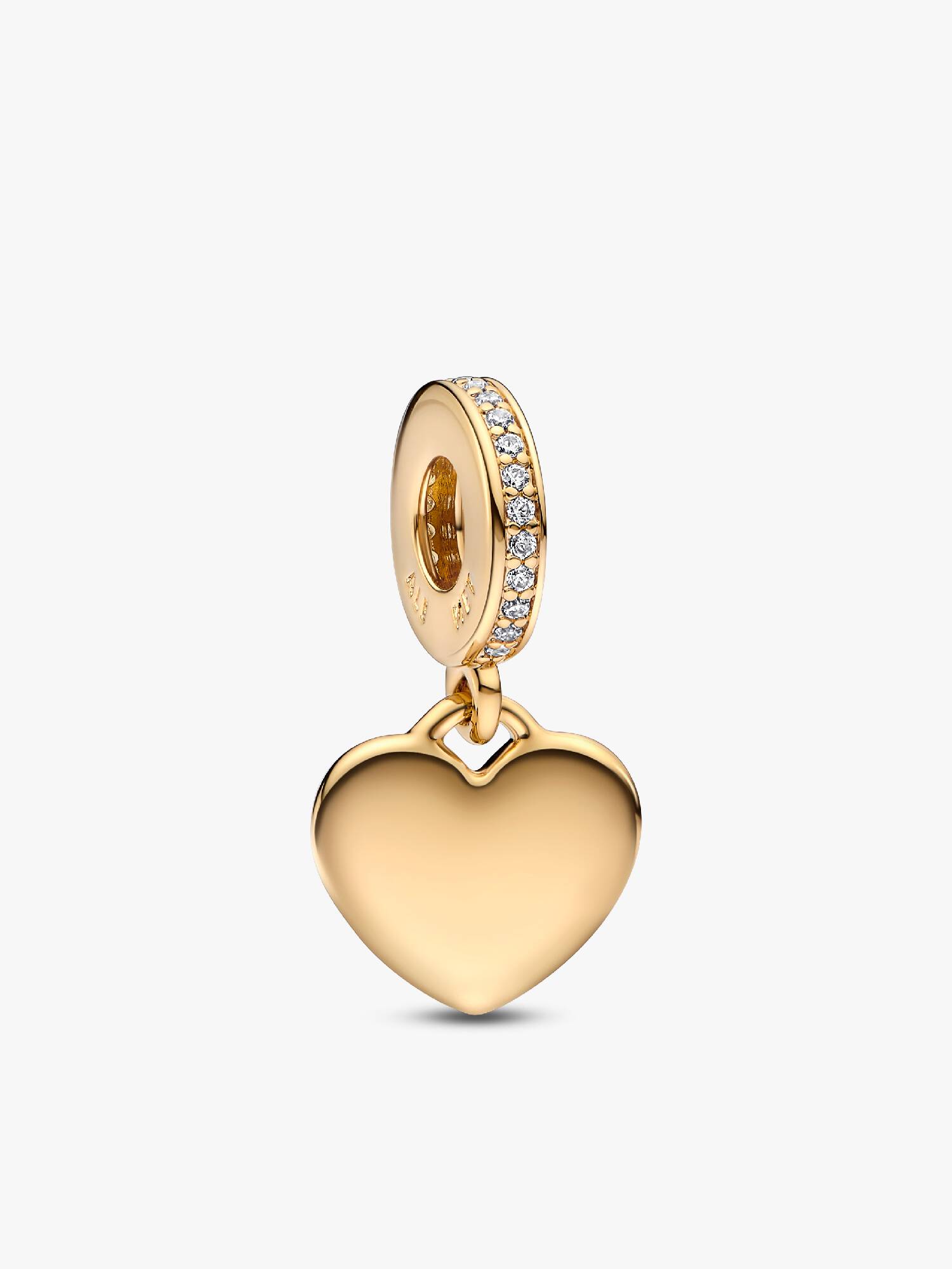 Charm colgante Corazón grabable