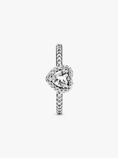 Anillo Corazón elevado