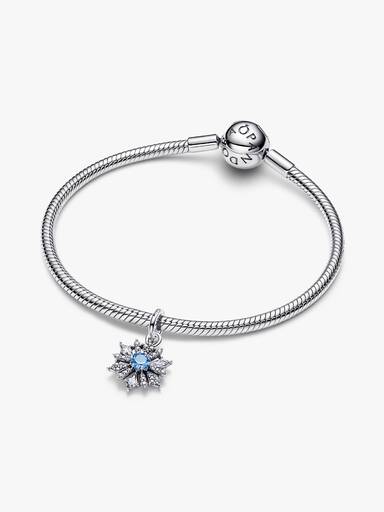 Charm colgante Copo de Nieve y Reina Elsa de Frozen de Disney