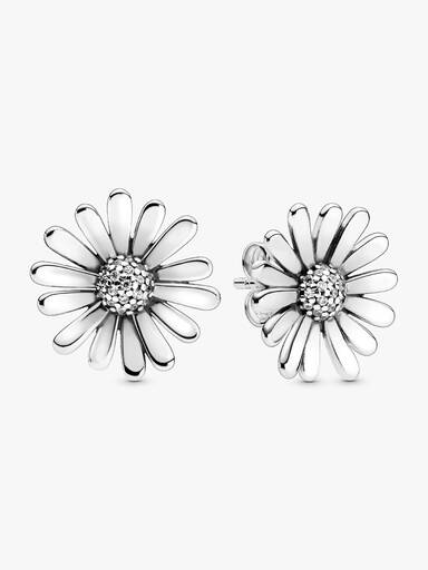 Pendientes de Botón Margaritas